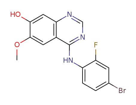 4-(4-Bromo-2-fluoroanilino)-7-hydroxy-6-methoxyquinazoline