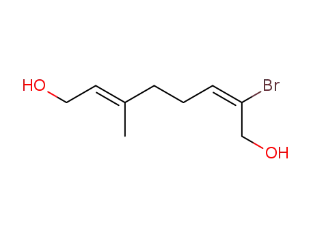 (E)-2-bromo-6-methylocta-2,6-diene-1,8-diol