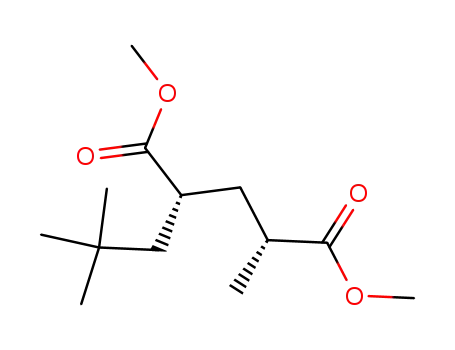 syn-dimethyl 2-methyl-4-neopentylpentanedioate
