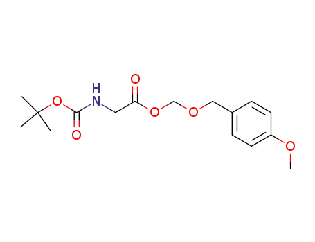 tert-butoxycarbonylamino-acetic acid 4-methoxy-benzyloxymethyl ester