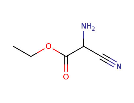 Acetic acid,2-amino-2-cyano-, ethyl ester