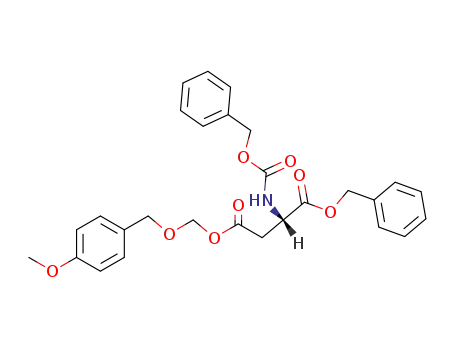 (S)-2-Benzyloxycarbonylamino-succinic acid 1-benzyl ester 4-(4-methoxy-benzyloxymethyl) ester
