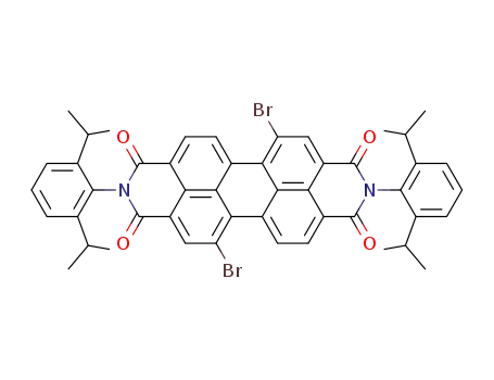 Anthra[2,1,9-def:6,5,10-d'e'f']diisoquinoline-1,3,8,10(2H,9H)-tetrone, 2,9-bis[2,6-bis(1-methylethyl)phenyl]-5,12-dibromo-