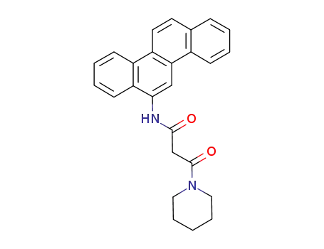 N-chrysen-6-yl-3-oxo-3-piperidin-1-yl-propionamide