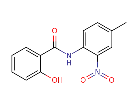 Molecular Structure of 403599-64-4 (Benzamide, 2-hydroxy-N-(4-methyl-2-nitrophenyl)-)