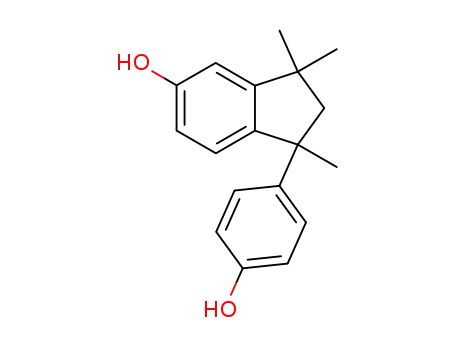 5-hydroxy-1-(4'-hydroxyphenyl)-1,3,3-trimethylindan