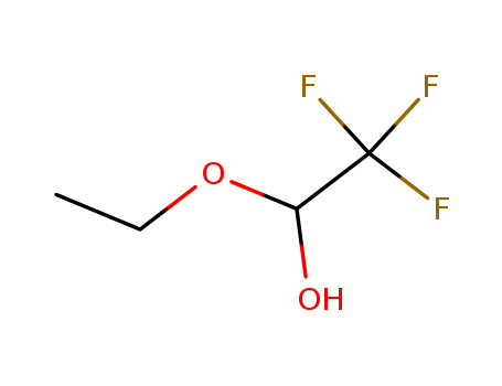1-Ethoxy-2,2,2-trifluoroethanol(433-27-2)