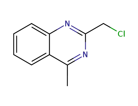 Molecular Structure of 109113-72-6 (2-(chloromethyl)-4-methylquinazoline)
