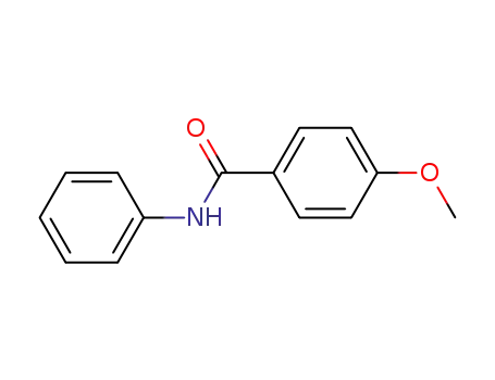 Molecular Structure of 7465-88-5 (N-Phenyl-4-methoxybenzamide)
