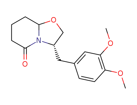 3-(3,4-dimethoxy-benzyl)-hexahydro-oxazolo[3,2-a]pyridin-5-one