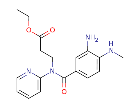 3-[(3-Amino-4-methylaminobenzoyl)pyridin-2-ylamino]propionic acid ethyl ester(212322-56-0)