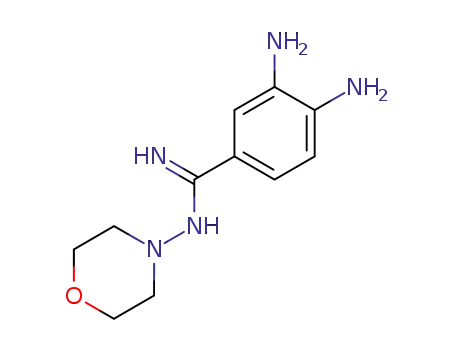 4-[N-(N-morpholinyl)]amidino-1,2-phenylenediamine