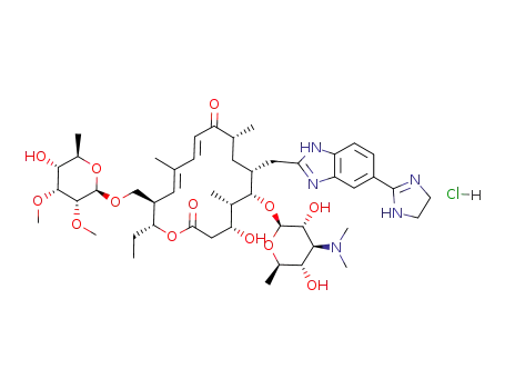 20-[5-(2-imidazolinyl)-2-benzimidazolyl]desmycosin hydrochloride