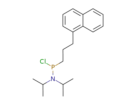 N,N-diisopropyl-P-[3-(naphthalen-1-yl)propyl]phosphonamidous chloride