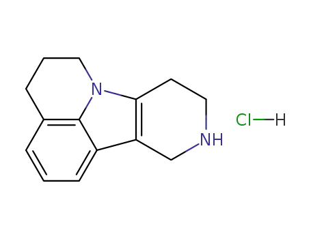 5,6,8,9,10,11-hexahydro-4H-pyrido[3',4':4,5]pyrrolo[3,2,1-ij]quinoline; hydrochloride
