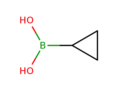 Molecular Structure of 411235-57-9 (Cyclopropylboronic acid)