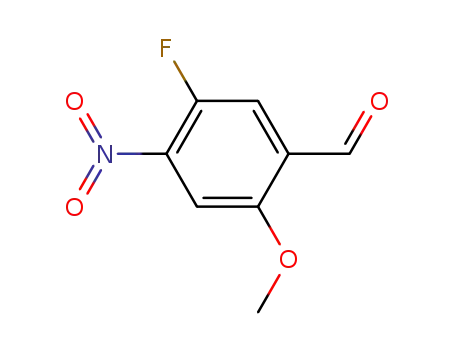 5-fluoro-2-methoxy-4-nitrobenzaldehyde