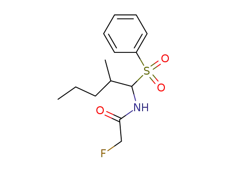 N-(1-benzenesulfonyl-2-methyl-pentyl)-2-fluoro-acetamide