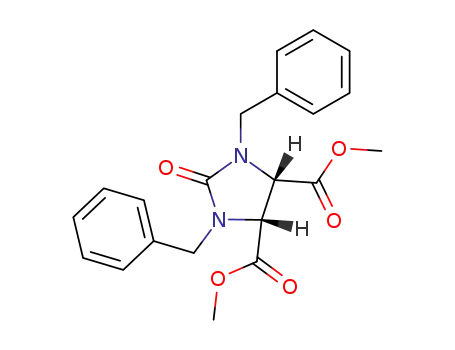 dimethyl cis-1,3-dibenzyl-2-oxoimidazolidine-4,5-dicarboxylate