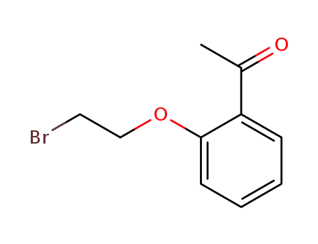 Molecular Structure of 52191-14-7 (Ethanone, 1-[2-(2-bromoethoxy)phenyl]-)