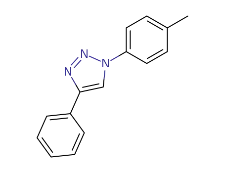 Molecular Structure of 634604-04-9 (1H-1,2,3-Triazole, 1-(4-methylphenyl)-4-phenyl-)