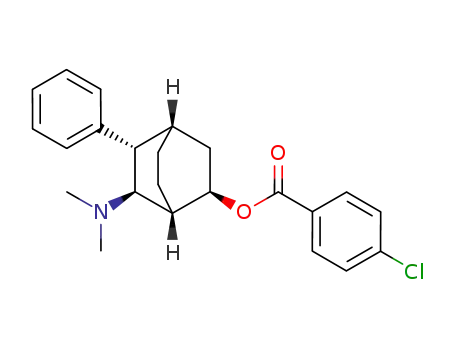 (1R/S,4R/S)-6R/S-(N,N-dimethylamino)-5R/S-phenylbicyclo[2.2.2]octan-2S/R-yl-4-chlorobenzoate
