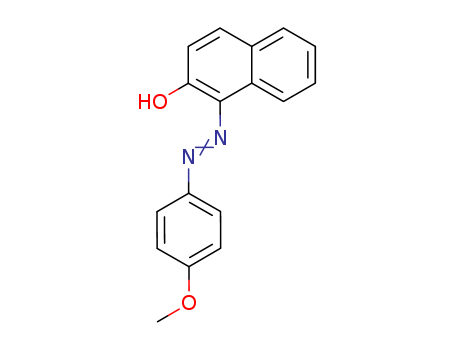 1-[(4-methoxyphenyl)hydrazinylidene]naphthalen-2-one cas  13411-91-1