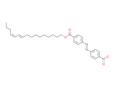 4-(4-nitro-phenylazo)-benzoic acid hexadeca-10t,12c-dienyl ester