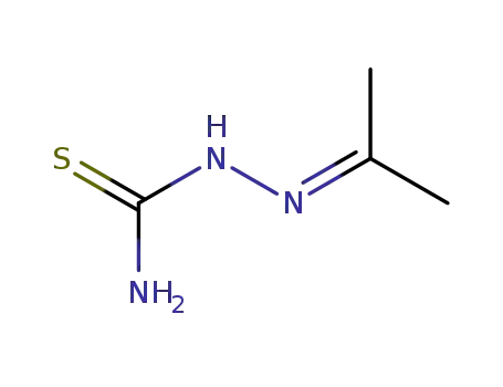 Acetone thiosemicarbazone cas  1752-30-3