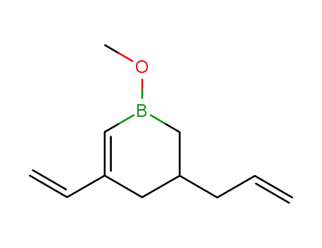 1-methoxy-5-allyl-3-vinyl-1-bora-2-cyclohexene