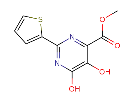 methyl 5,6-dihydroxy-2-thien-2-ylpyrimidine-4-carboxylate
