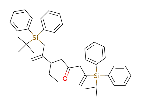 2-(tert-butyl-diphenyl-silanyl)-7-[(tert-butyl-diphenyl-silanyl)-methyl]-6-ethyl-octa-1,7-dien-4-one
