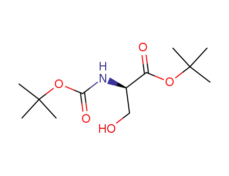 (R)-tert-butyl 2-((tert-butoxycarbonyl)amino)-3-hydroxypropanoate