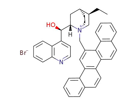N-[(13-picenyl)methyl]hydrocinchonidinium bromide