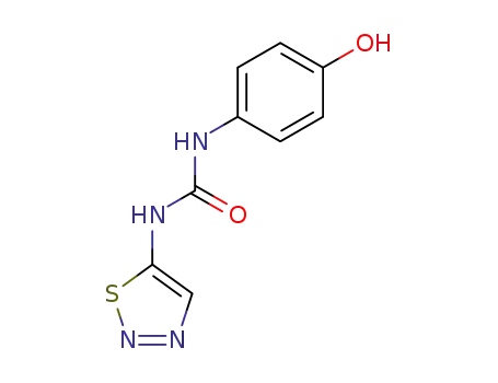 Urea, N-(4-hydroxyphenyl)-N'-1,2,3-thiadiazol-5-yl-