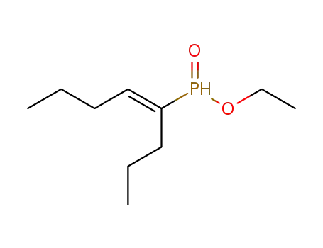 (1-propylpent-1-enyl)phosphinic acid ethyl ester