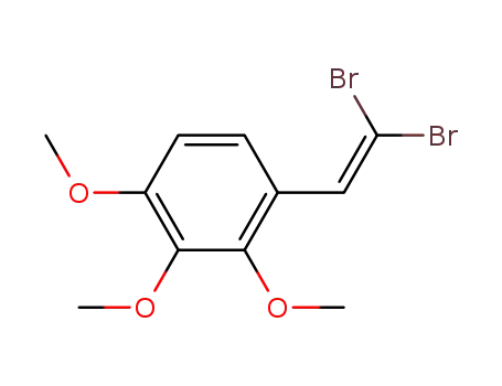 벤젠, 1-(2,2-디브로모에틸렌)-2,3,4-트리메톡시-