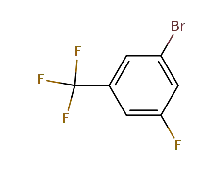 Molecular Structure of 130723-13-6 (3-Bromo-5-fluorobenzotrifluoride)