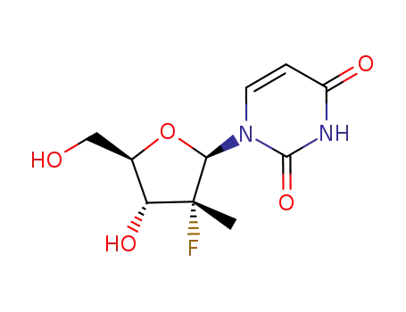 2'-deoxy-2'-fluoro-2'-methyluridine