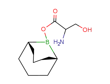 2-amino-3-hydroxy-propionic acid 9-bora-bicyclo[3.3.1]non-9-yl ester