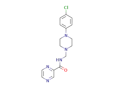 pyrazine-2-carboxylic acid [4-(4-chloro-phenyl)-piperazin-1-ylmethyl]-amide