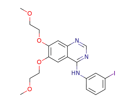 [6,7-bis-(2-methoxy-ethoxy)-quinazolin-4-yl]-(3-iodo-phenyl)-amine