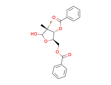 ((2R,3R,4R)-3-(benzoyloxy)-4-fluoro-5-hydroxy-4-methyltetrahydrofuran-2-yl)methyl benzoate
