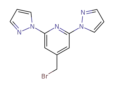 2,6-di-(pyrazol-1-yl)-4-(bromomethyl)pyridine