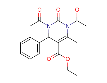 5-ethoxycarbonyl-6-methyl-1,3-diacetyl-4-phenyl-3,4-dihydropyrimidin-2(1H)-one