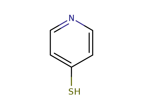 Molecular Structure of 4556-23-4 (4-Mercaptopyridine)