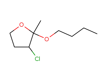 2-butoxy-3-chloro-2-methyl-tetrahydro-furan
