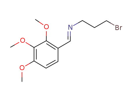 2,3,4-trimethoxybenzylidene-(3-bromo-1-propylamine)