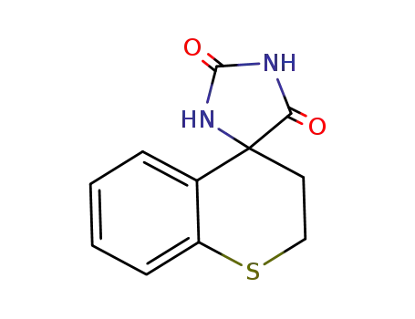 spiro(hydantoin-5,4'-thiochromane)