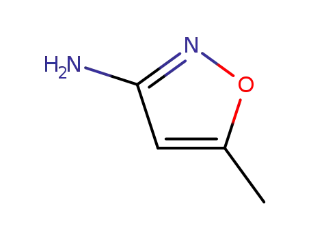 Molecular Structure of 1072-67-9 (3-Amino-5-methylisoxazole)